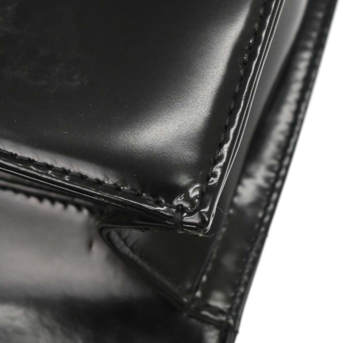 Boy Chanel Black Patent leather Medium Chain Shoulder Bag