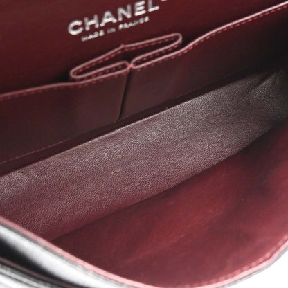 Chanel Black Caviar Skin Medium Classic Double Flap Shoulder Bag