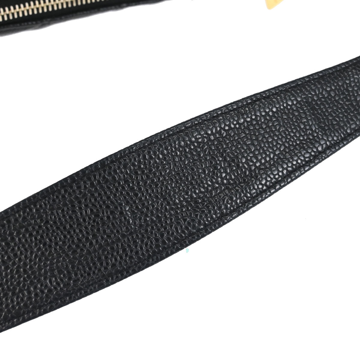 Chanel 2003-2004 Black Caviar Skin Shoulder Bag