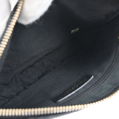Chanel 2003-2004 Black Caviar Skin Shoulder Bag