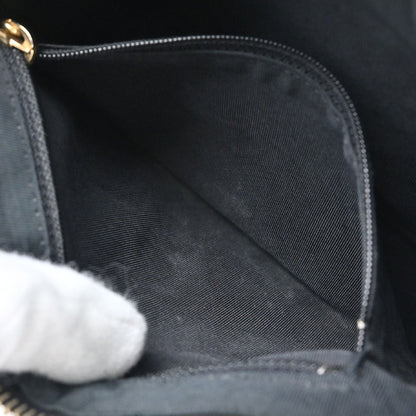 Chanel 2003-2004 Black Caviar Skin Shoulder Bag