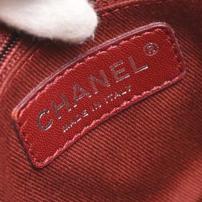 Chanel 2006-2008 Ivory Calfskin Cotton Club Cambon Ligne Handbag