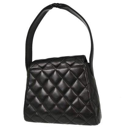 Chanel 1996-1997 Black Lambskin Handbag