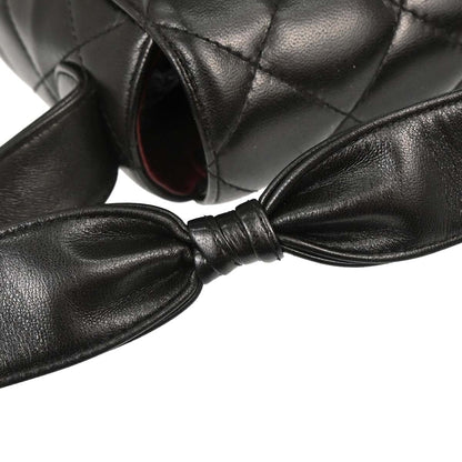 Chanel 1996-1997 Black Lambskin Handbag