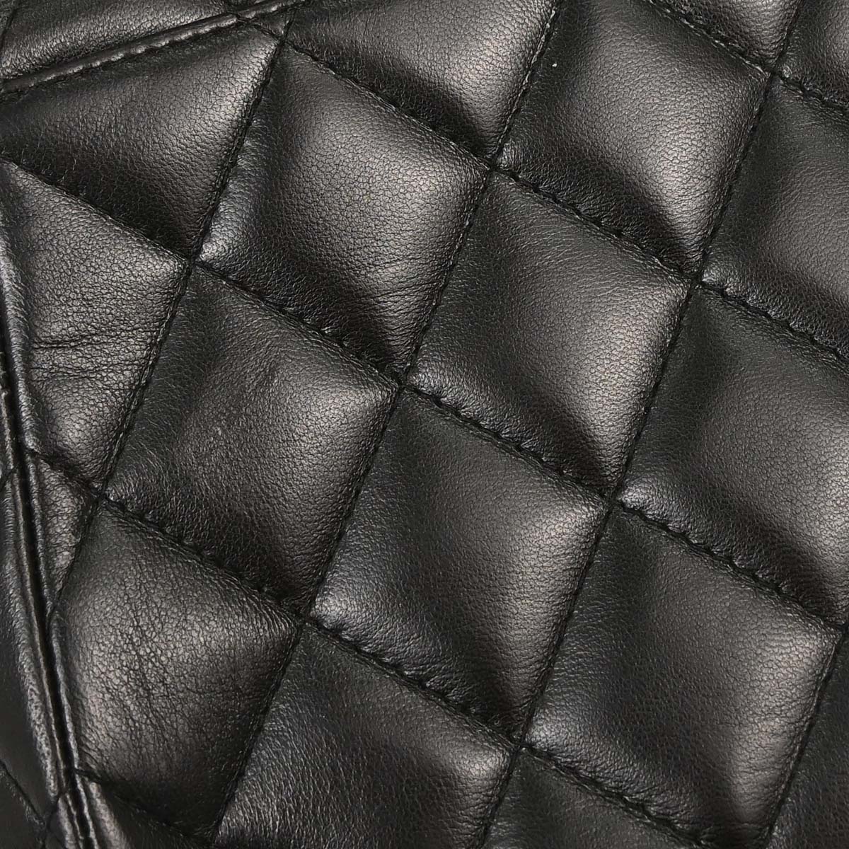 Chanel 1996-1997 Black Lambskin Handbag