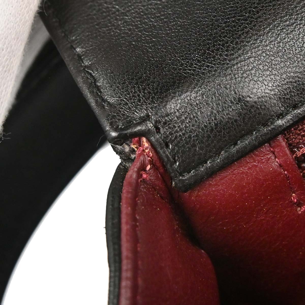 Chanel 1996-1997 Black Lambskin Handbag
