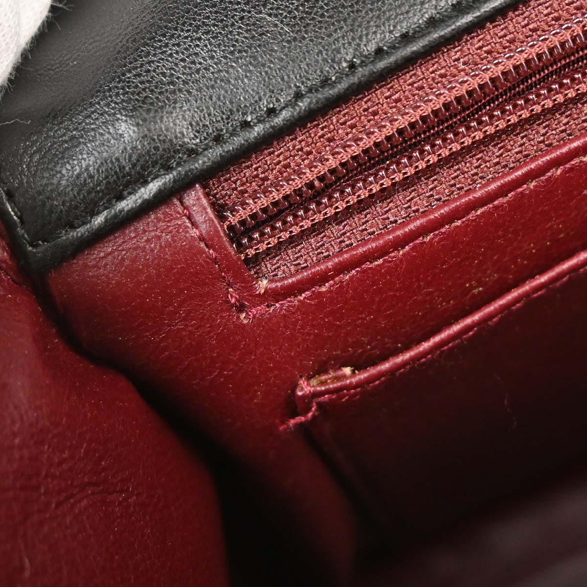 Chanel 1996-1997 Black Lambskin Handbag