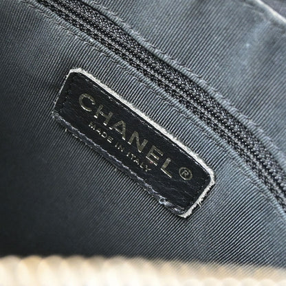 Chanel 2003-2004 Black Caviar Skin Hobo Handbag