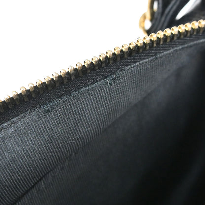 Chanel 2003-2004 Black Caviar Skin Hobo Handbag