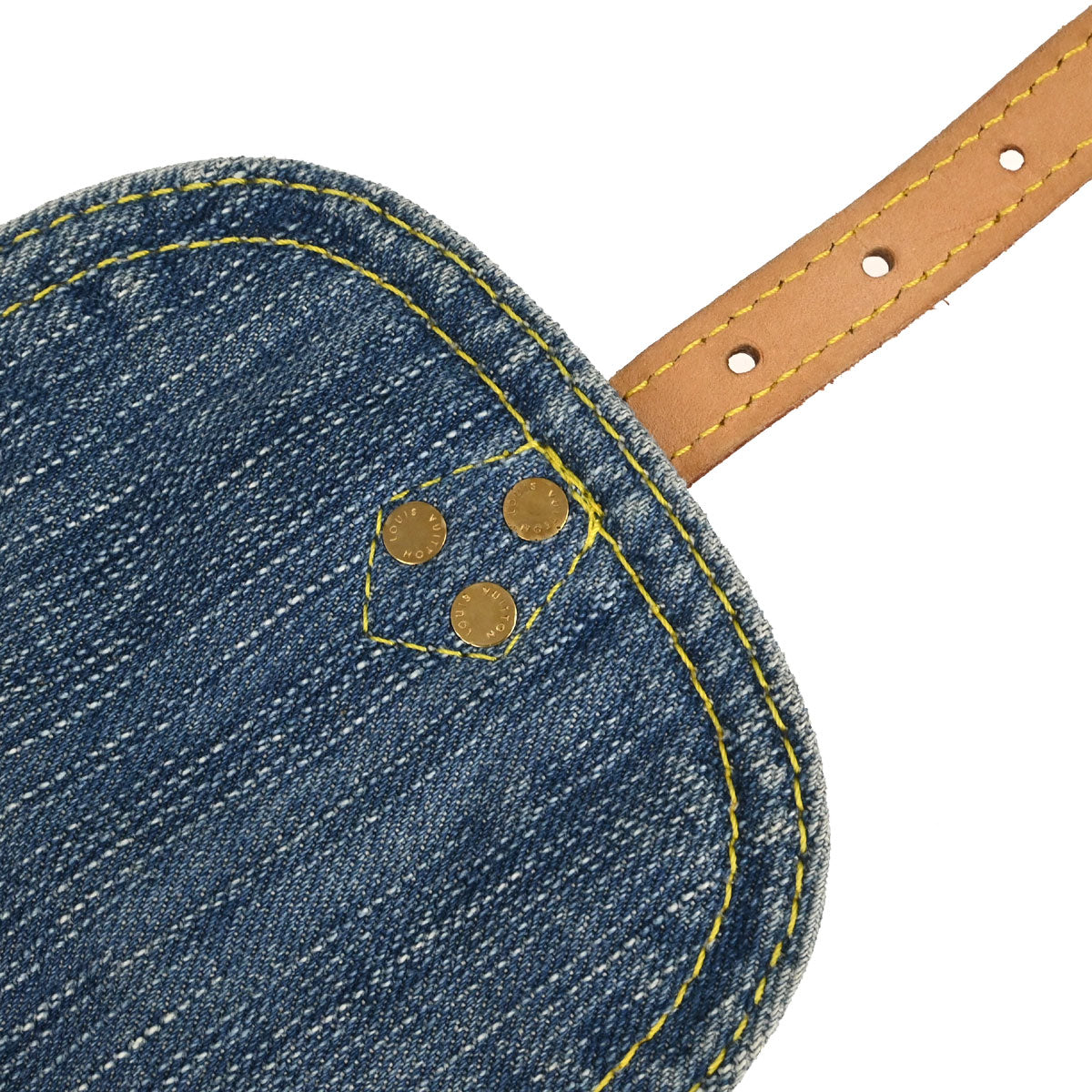 Louis Vuitton 2006 Blue Monogram Denim Sac a Dos PM Backpack M95057