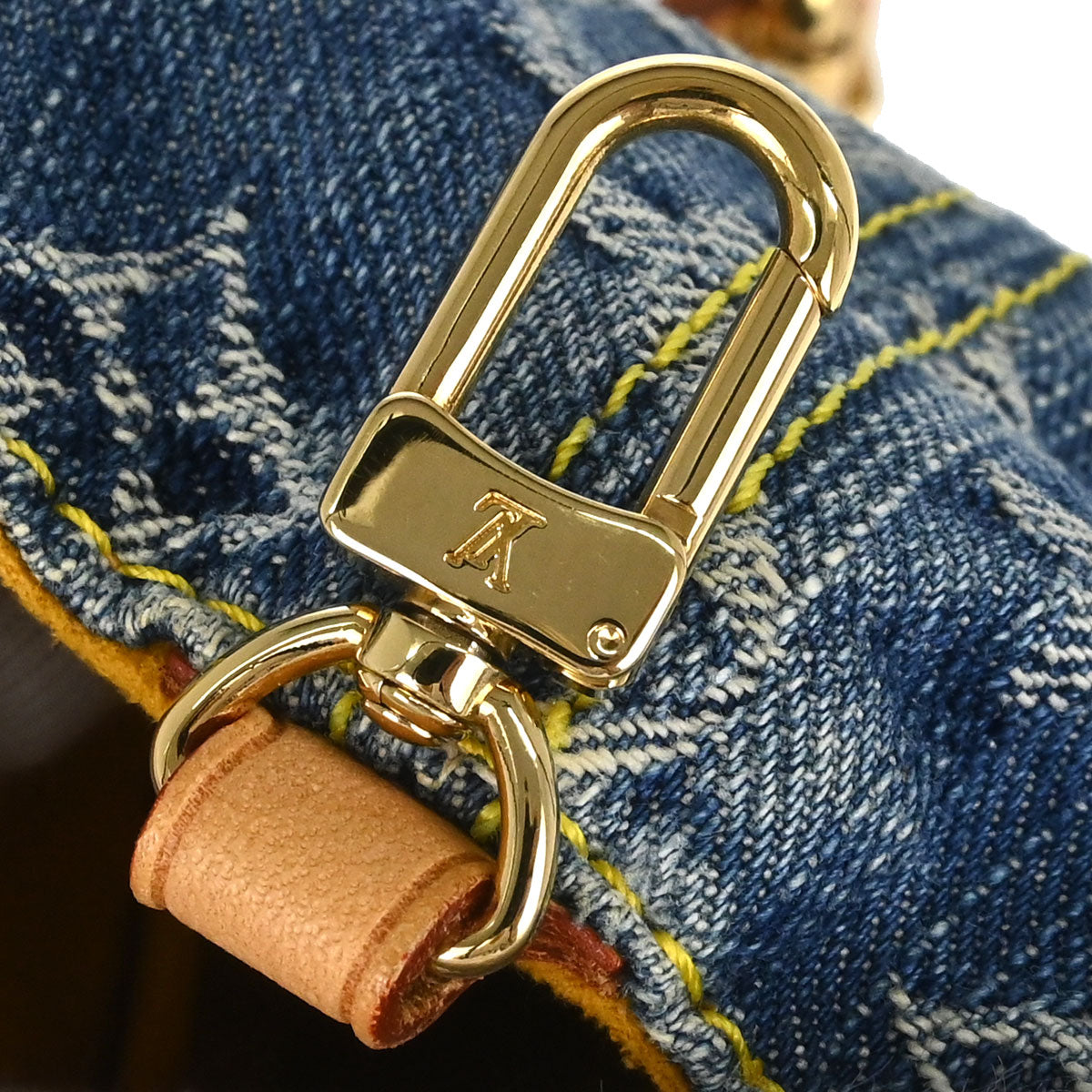 Louis Vuitton 2006 Blue Monogram Denim Sac a Dos PM Backpack M95057