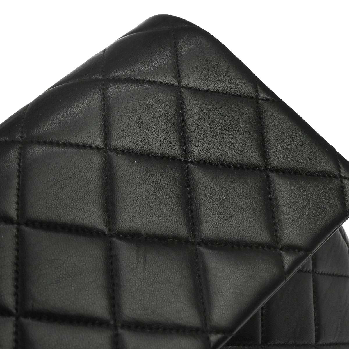 Chanel Black Lambskin Backpack