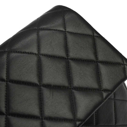 Chanel Black Lambskin Backpack