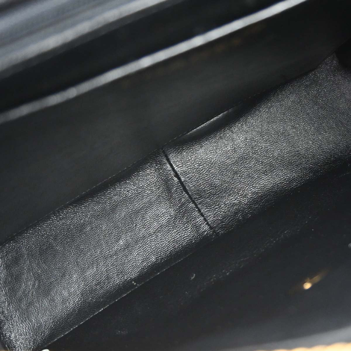 Chanel Black Lambskin Backpack