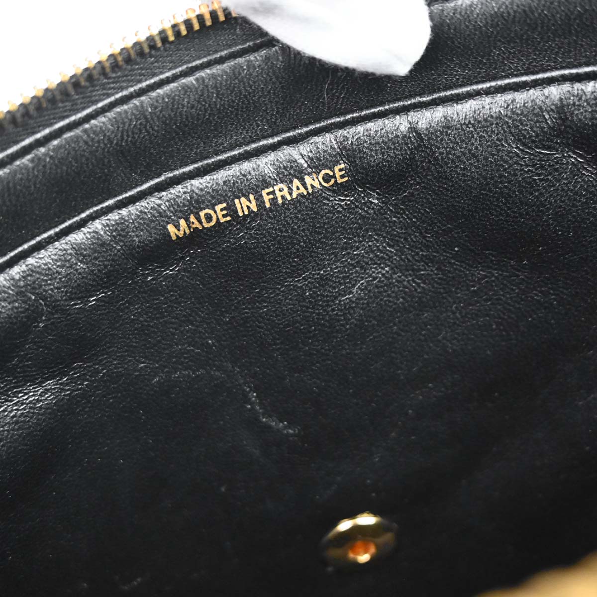 Chanel Black Lambskin Backpack