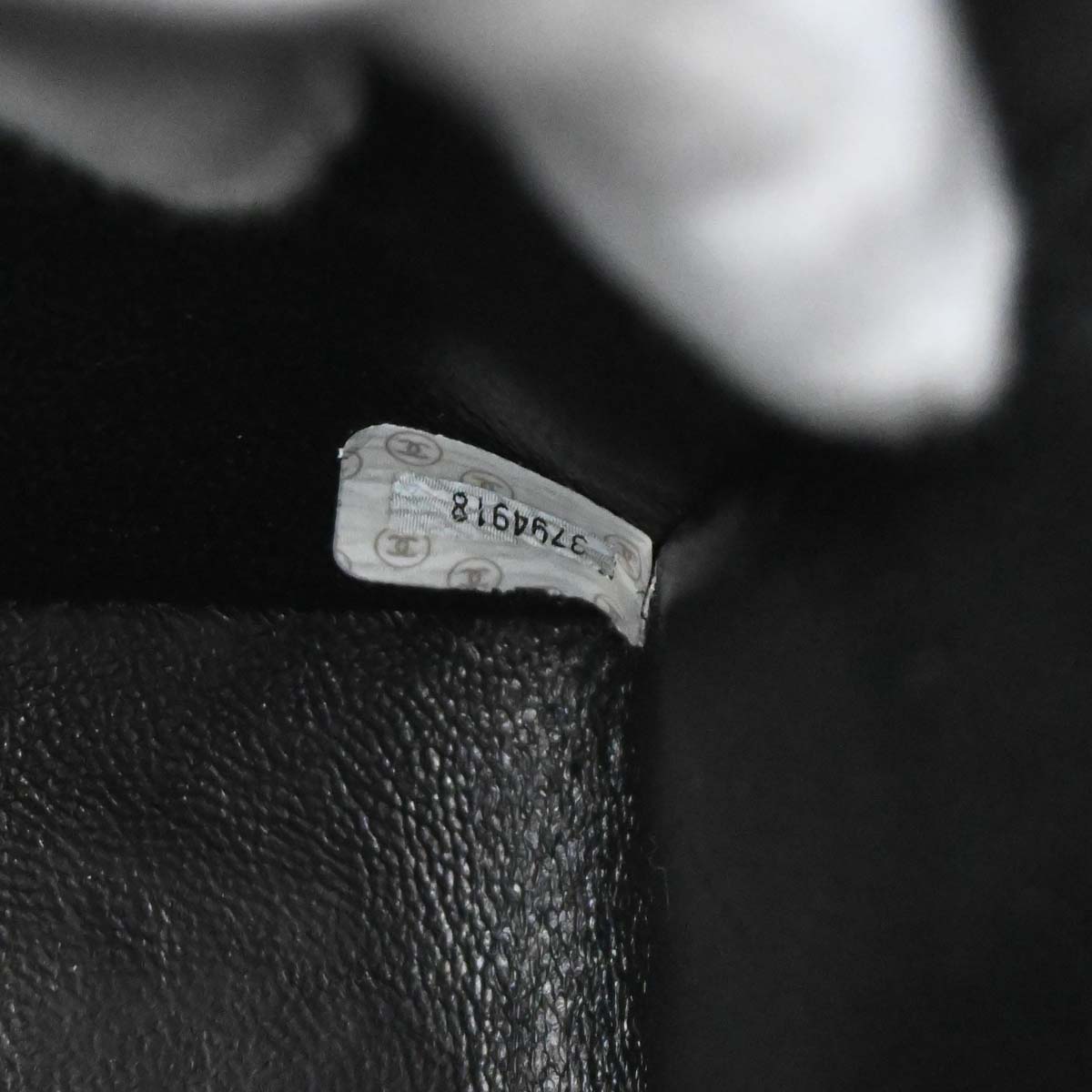 Chanel Black Lambskin Backpack