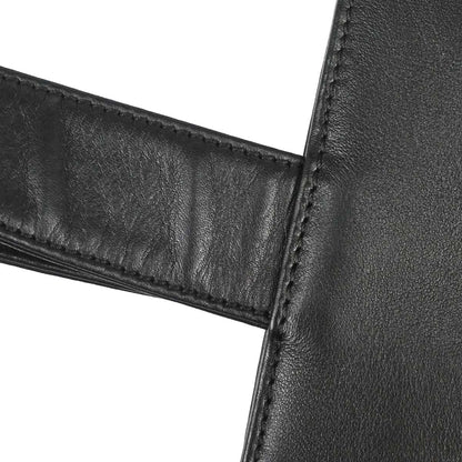 Chanel 2000-2002 Black Lambskin Tote Shoulder Bag
