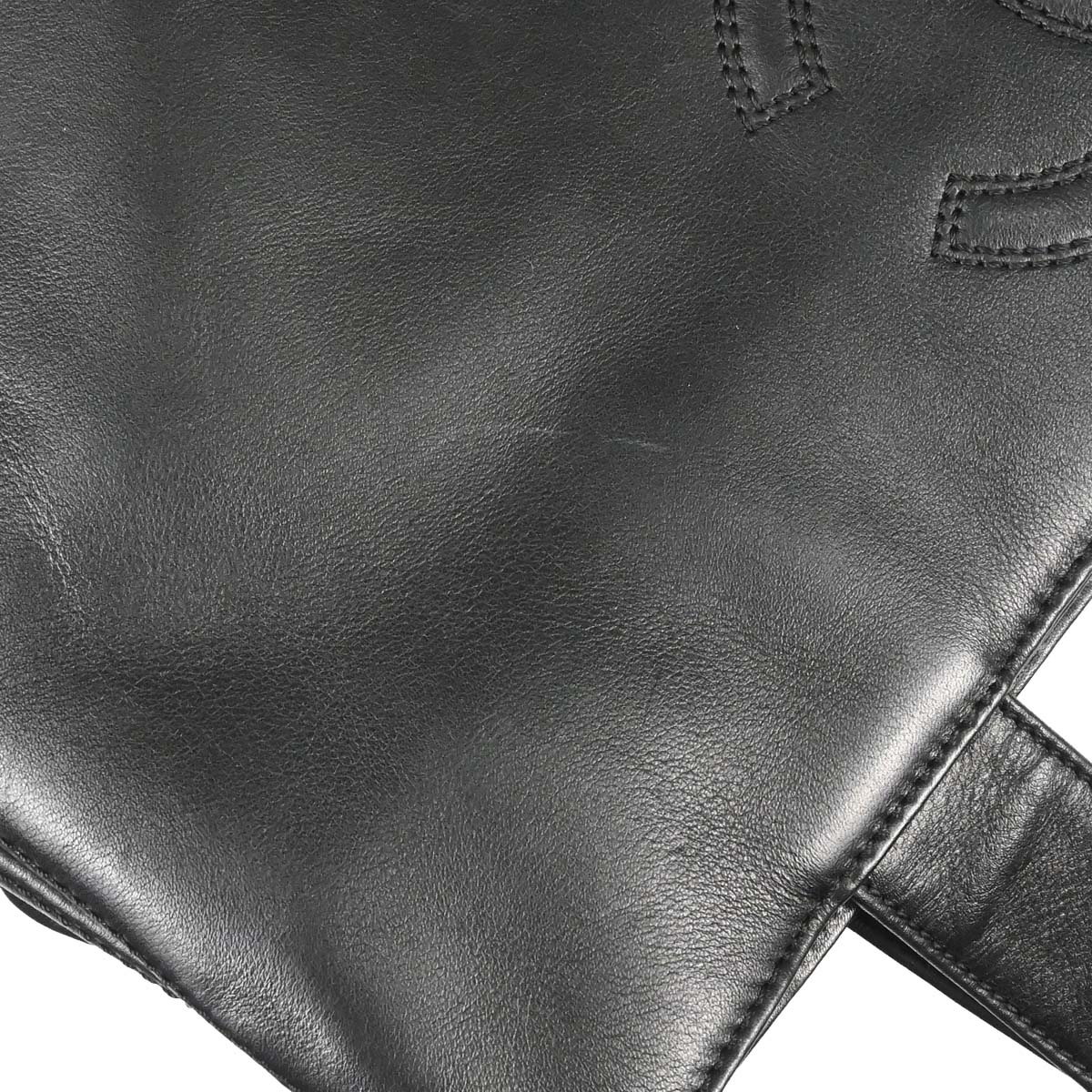 Chanel 2000-2002 Black Lambskin Tote Shoulder Bag