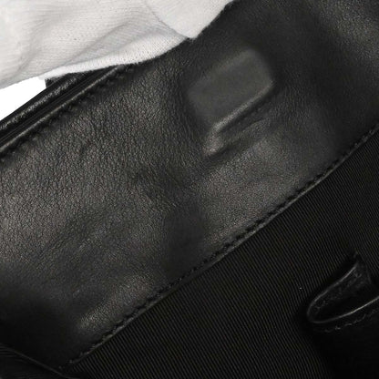 Chanel 2000-2002 Black Lambskin Tote Shoulder Bag