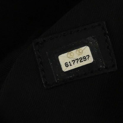 Chanel 2000-2002 Black Lambskin Tote Shoulder Bag