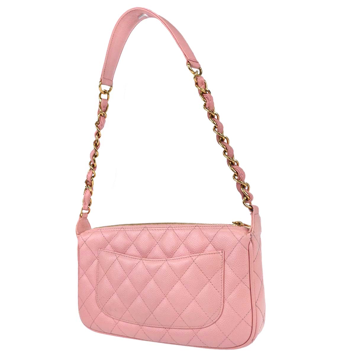 Chanel 2005-2006 Pink Caviar Skin Handbag