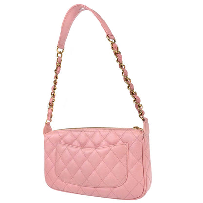 Chanel 2005-2006 Pink Caviar Skin Handbag