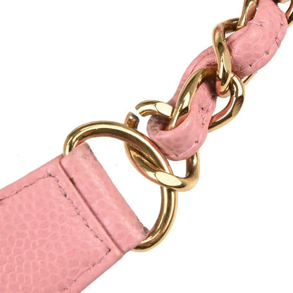Chanel 2005-2006 Pink Caviar Skin Handbag