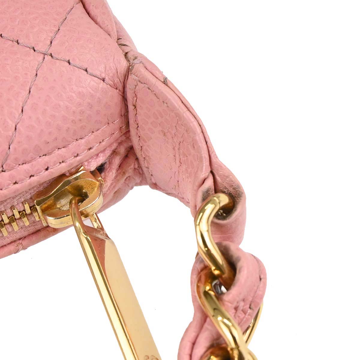 Chanel 2005-2006 Pink Caviar Skin Handbag