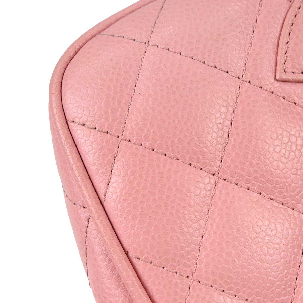 Chanel 2005-2006 Pink Caviar Skin Handbag