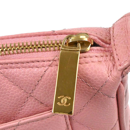Chanel 2005-2006 Pink Caviar Skin Handbag