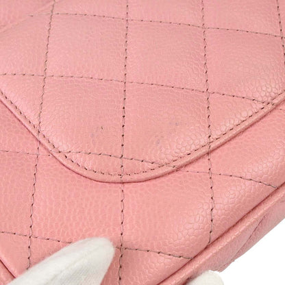 Chanel 2005-2006 Pink Caviar Skin Handbag