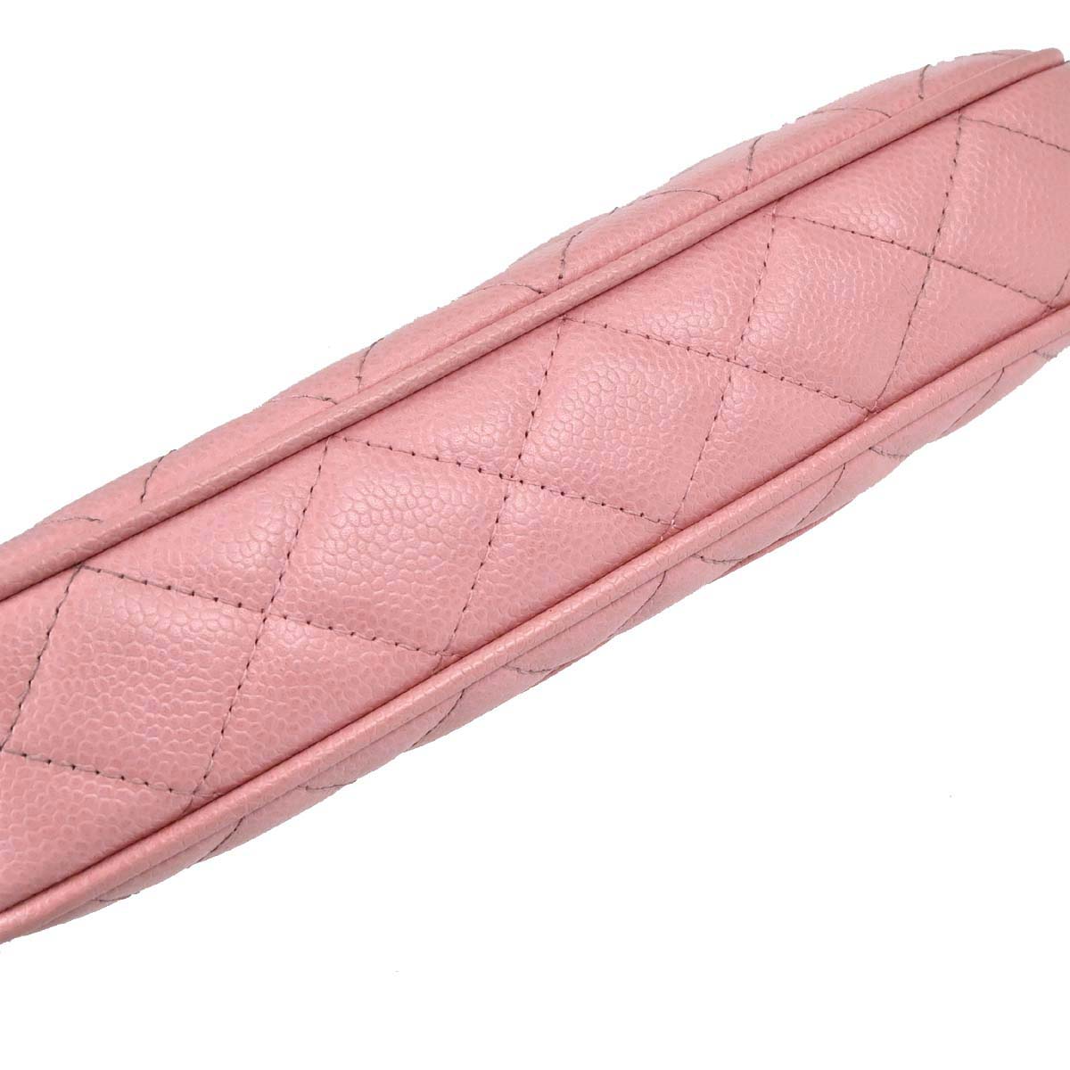 Chanel 2005-2006 Pink Caviar Skin Handbag