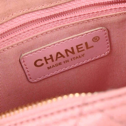 Chanel 2005-2006 Pink Caviar Skin Handbag