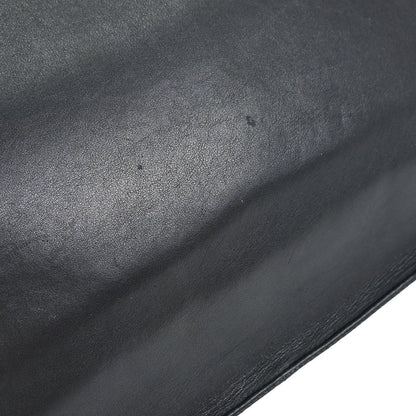 Chanel 1994-1996 Black Lambskin Chain Tote Shoulder Bag
