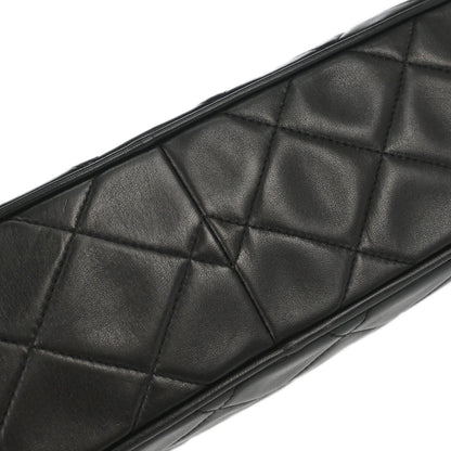 Chanel 1994-1996 Black Lambskin Camera Bag Large