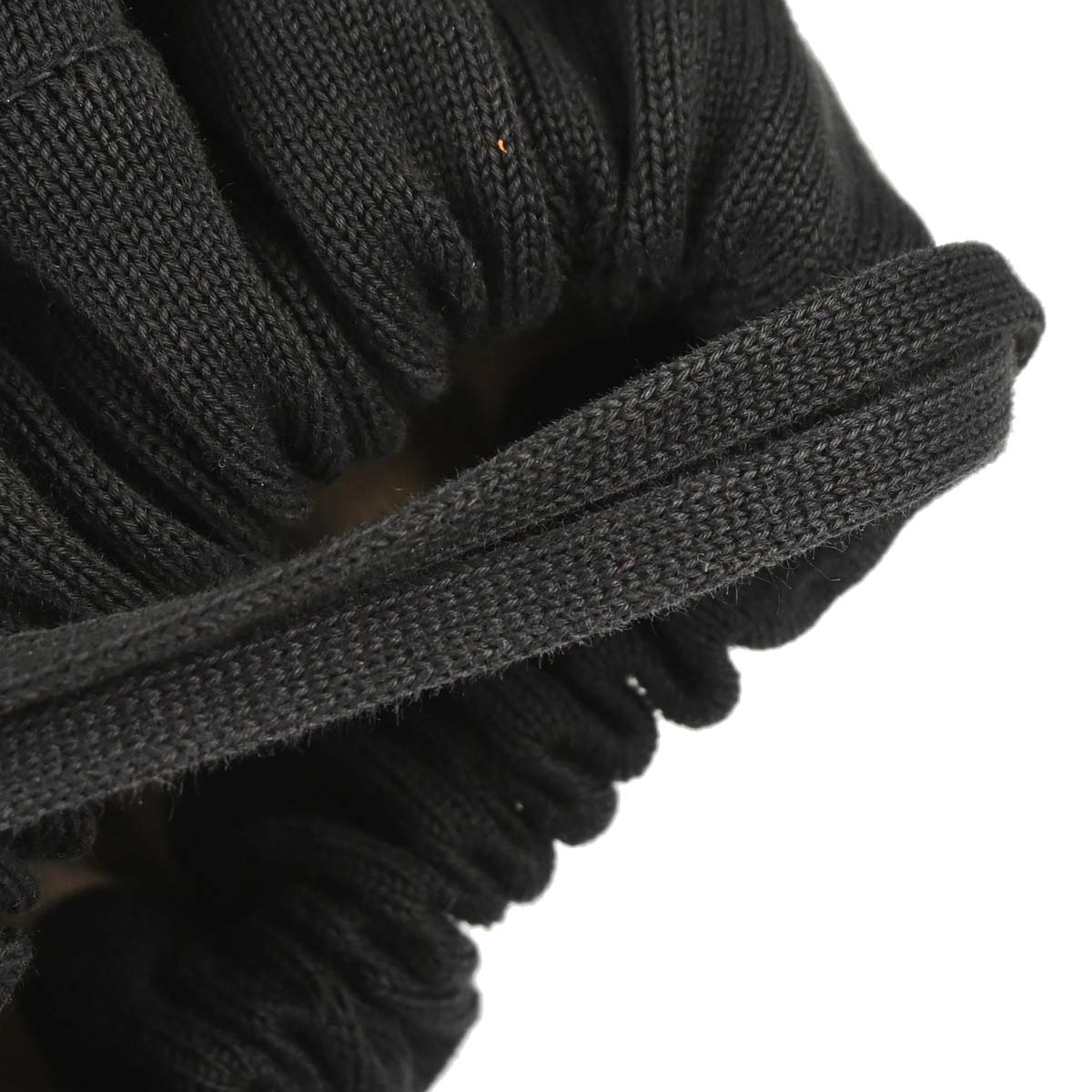 Chanel 2003-2004 Black Cotton Sport Line Drawstring Backpack