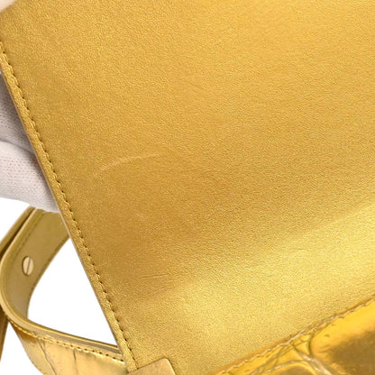 Boy Chanel 2019 Gold Embossed Calfskin Graffiti Small Chain Shoulder Bag