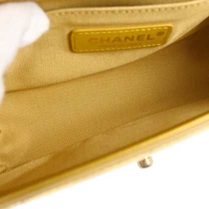 Boy Chanel 2019 Gold Embossed Calfskin Graffiti Small Chain Shoulder Bag