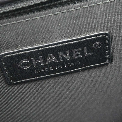 Boy Chanel 2017 Black Lambskin Medium Shoulder Bag
