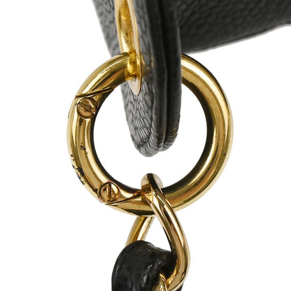 Chanel 2003-2004 Black Caviar Skin Hobo Handbag