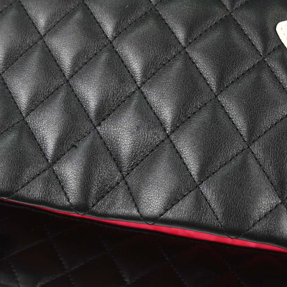 Chanel 2005-2006 Black Calfskin Cambon Ligne Tote Handbag
