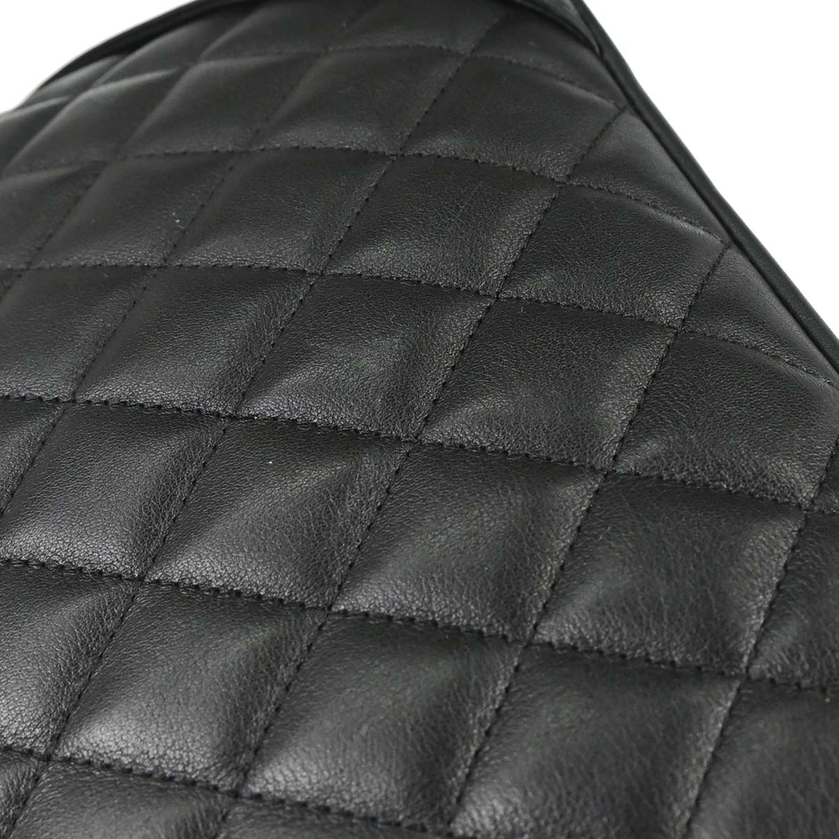Chanel 2005-2006 Black Calfskin Cambon Ligne Tote Handbag