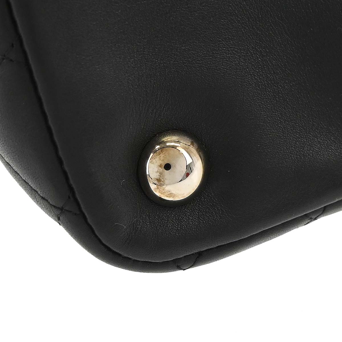 Chanel 2005-2006 Black Calfskin Cambon Ligne Tote Handbag