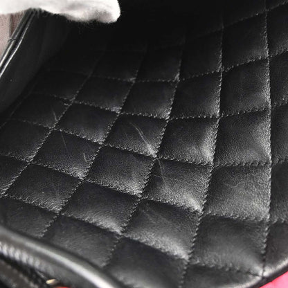 Chanel 2005-2006 Black Calfskin Cambon Ligne Tote Handbag