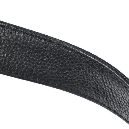 Chanel 1996-1997 Black Caviar Skin Shoulder Bag