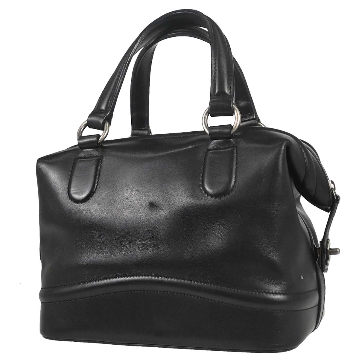 Chanel 2005-2006 Black Calfskin Country Ride Doctor Bag Handbag