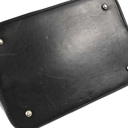 Chanel 2005-2006 Black Calfskin Country Ride Doctor Bag Handbag