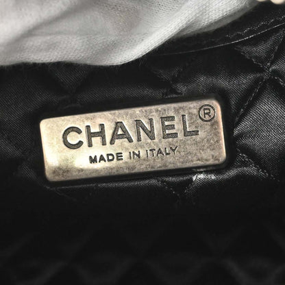 Chanel 2005-2006 Black Calfskin Country Ride Doctor Bag Handbag