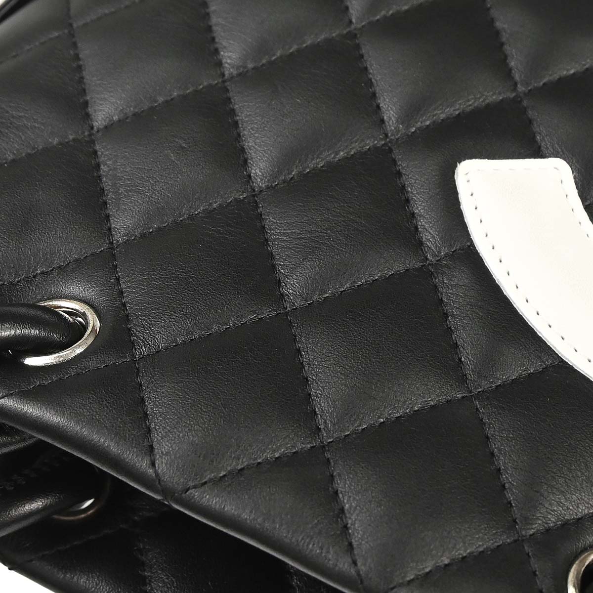 Chanel 2004-2005 Black Calfskin Cambon Ligne Tote Handbag