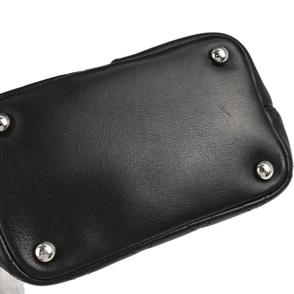 Chanel 2004-2005 Black Calfskin Cambon Ligne Tote Handbag
